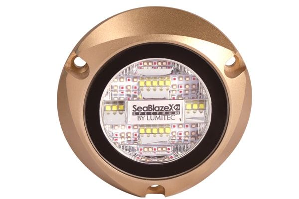 Lumitec seablaze quattro led underwater light deals
